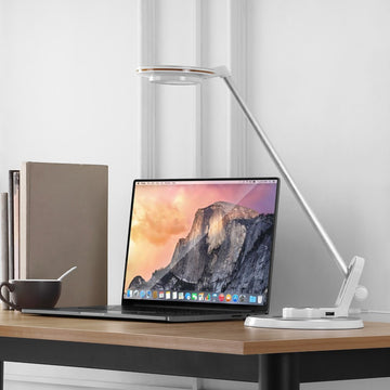 Dixon 18.5" Aluminum Contemporary Minimalist Adjustable Dimmable USB Charging LED Task Lamp - JONATHAN Y
